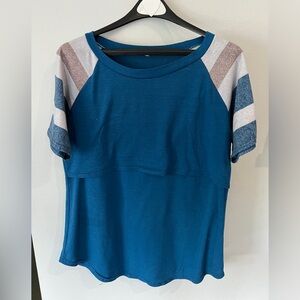 Blue Nursing T-shirt, size medium